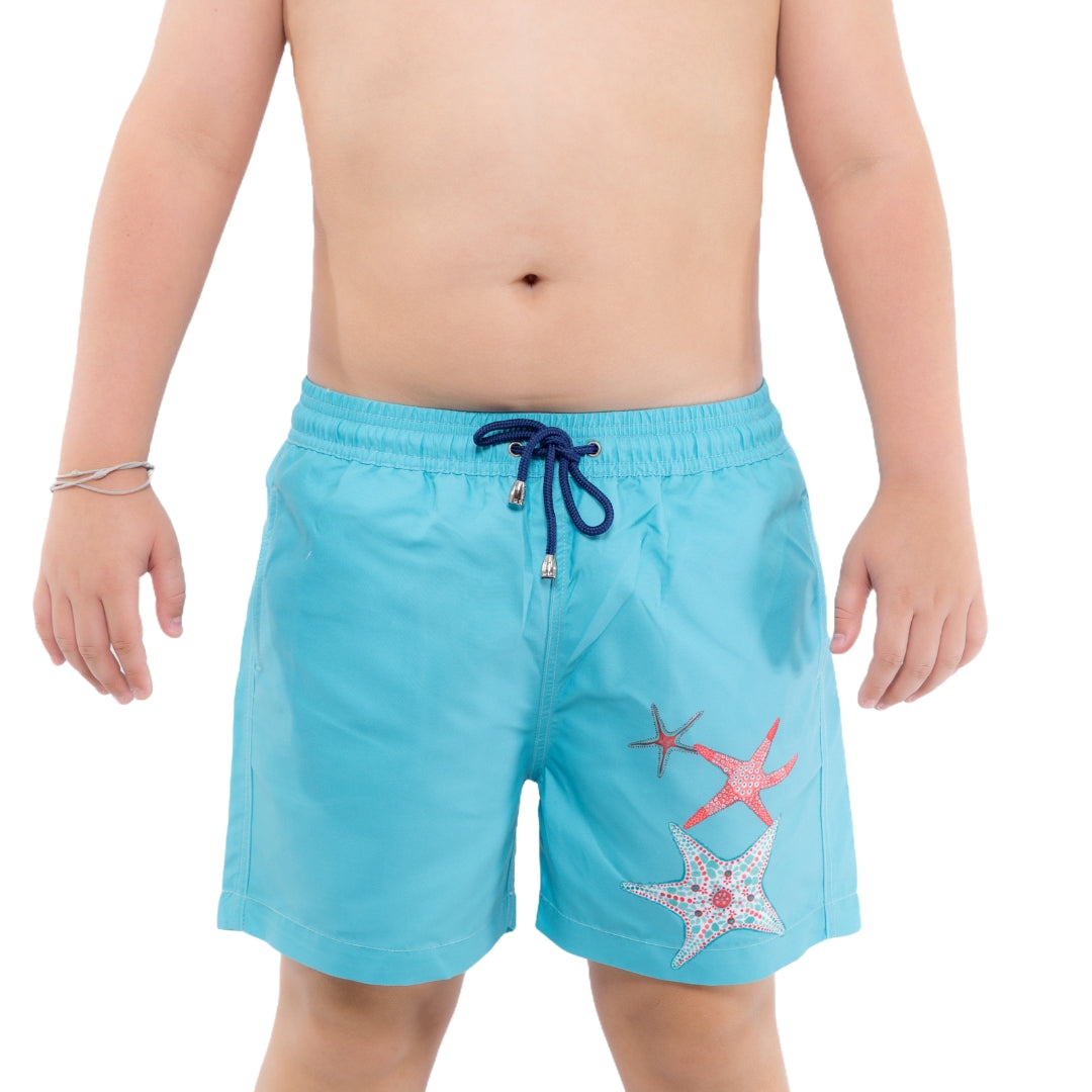 boys starfish boardshorts
