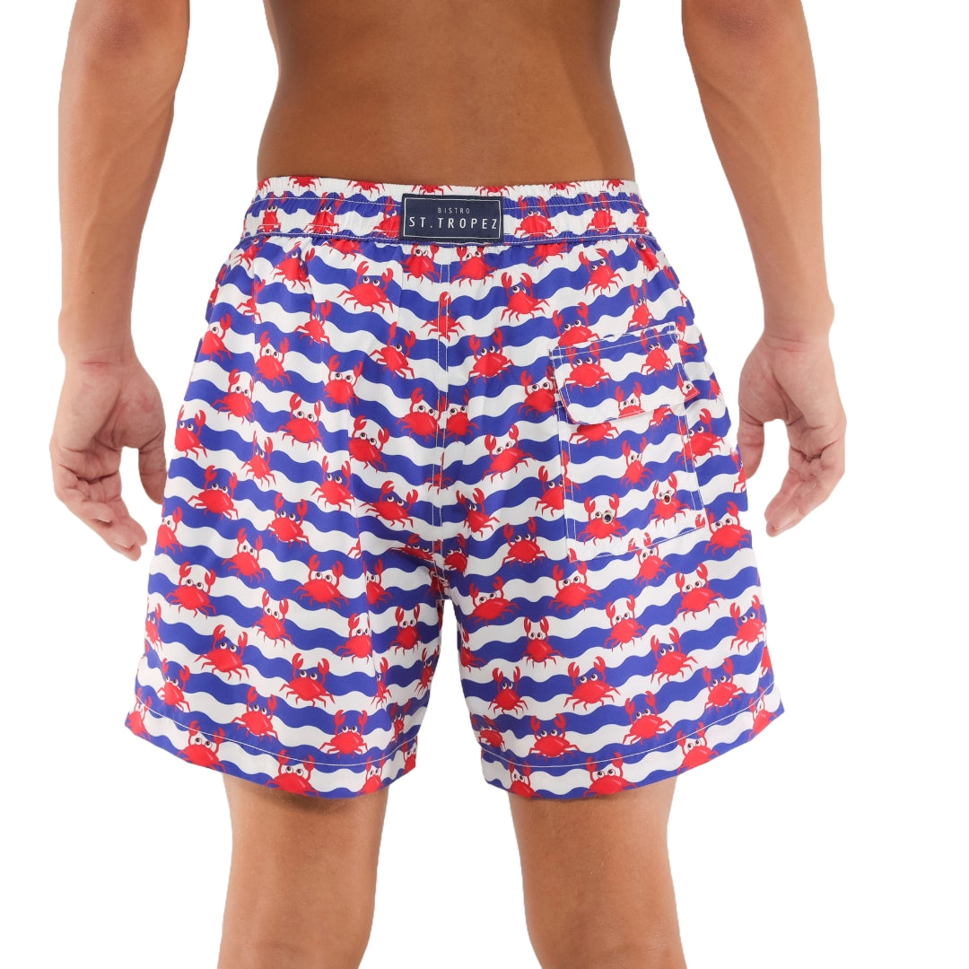 Crab Board Shorts - Bistro StTropez
