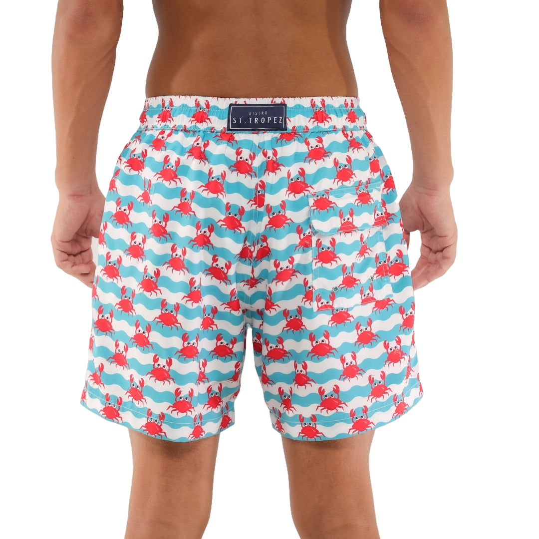 Crab Board Shorts - Bistro StTropez