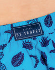 Turtle Seashell Boys Board Shorts - Bistro StTropez