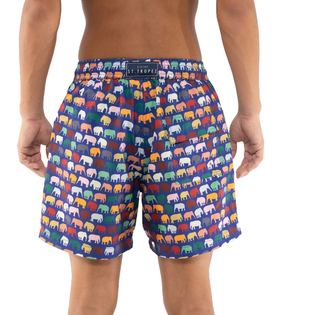 Elephant Board Shorts - Bistro StTropez