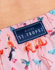 Flamingo Bird Board Short - Bistro StTropez
