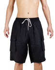 Elastic Waist Linen Cargo Resort Shorts - Bistro StTropez