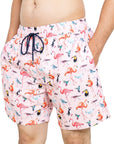 Flamingo Bird Board Short - Bistro StTropez