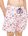 Flamingo Bird Board Short - Bistro StTropez