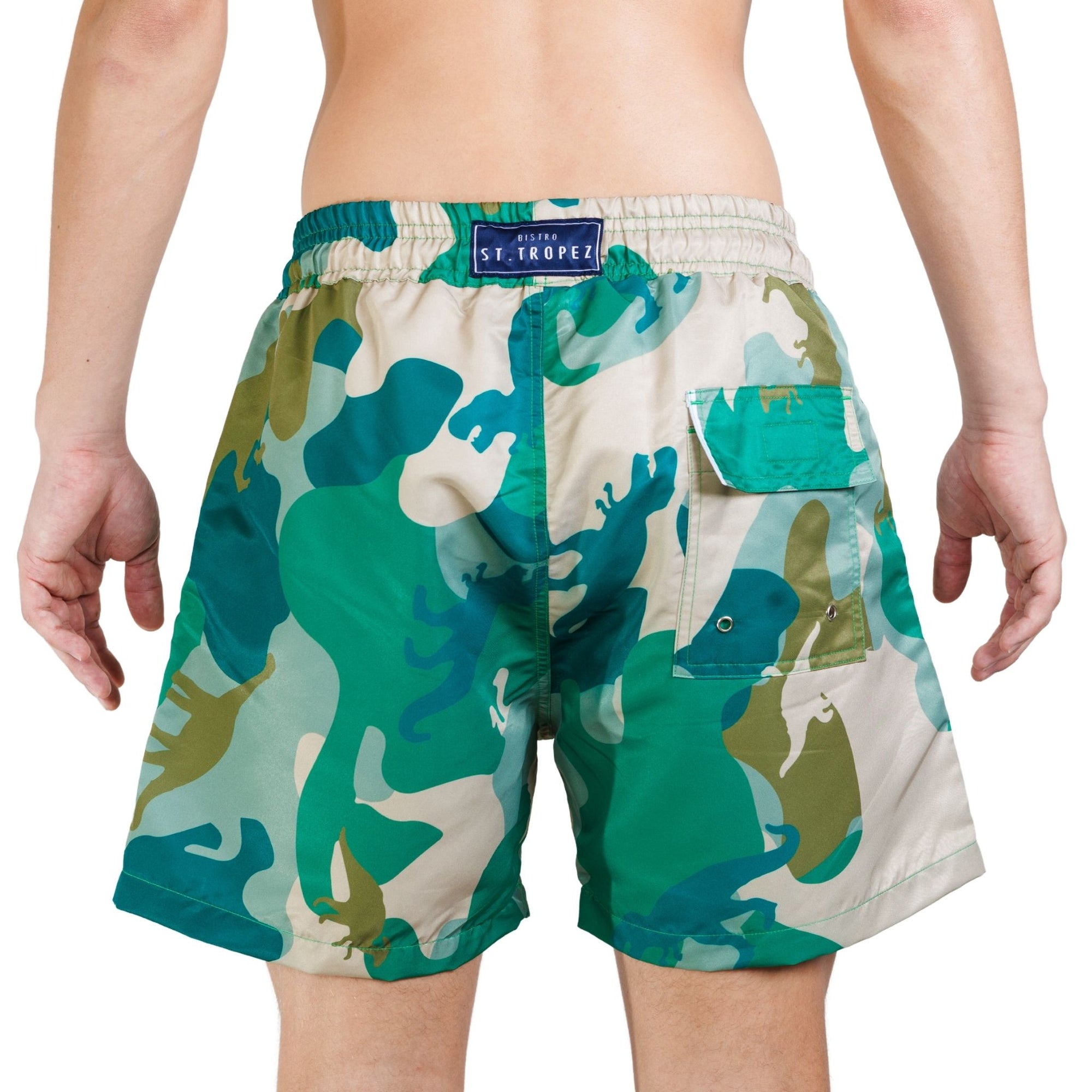 Military Board Shorts - Bistro StTropez