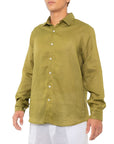 Linen Shirt Long Sleeve - Bistro StTropez