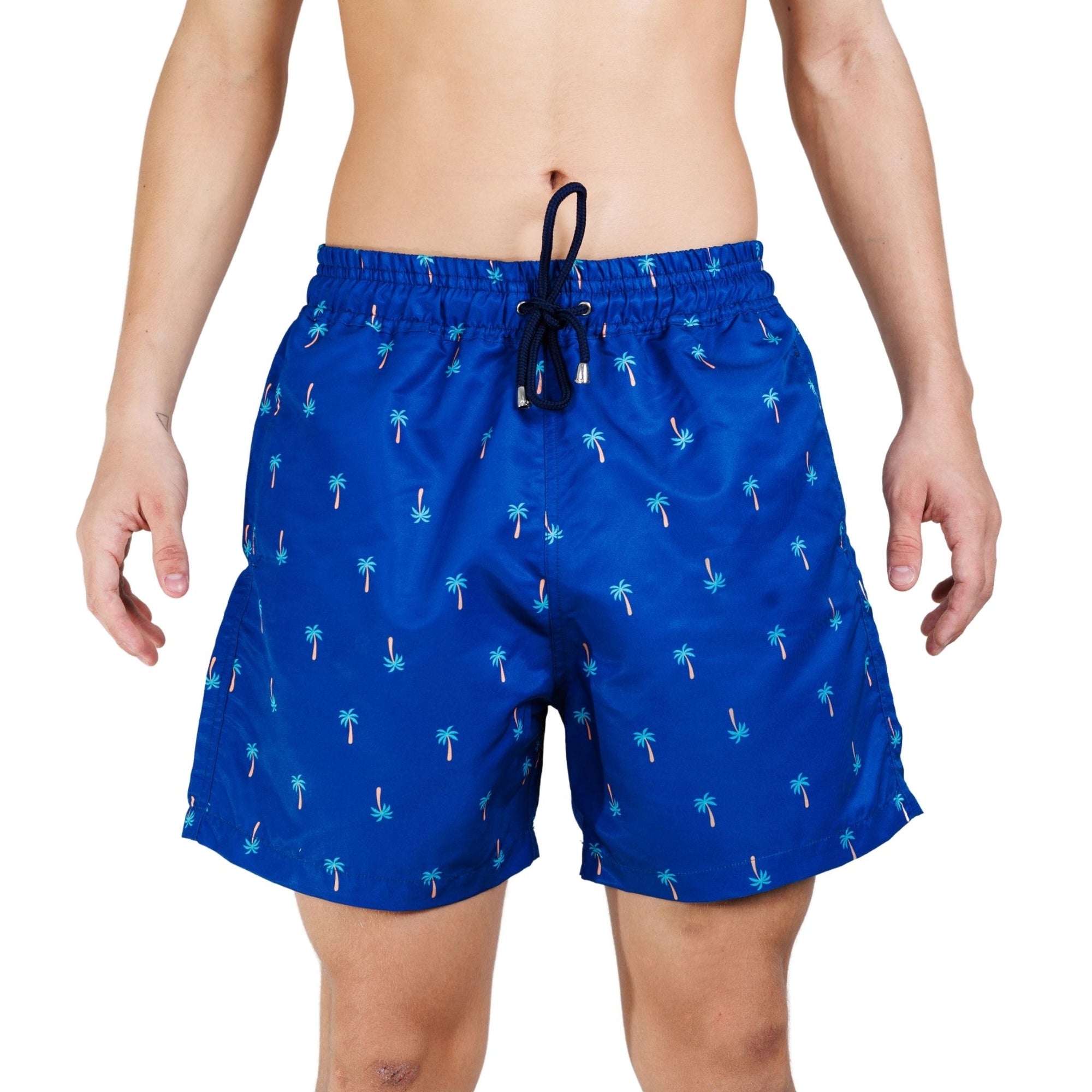 Palm Tree Board Shorts - Bistro StTropez