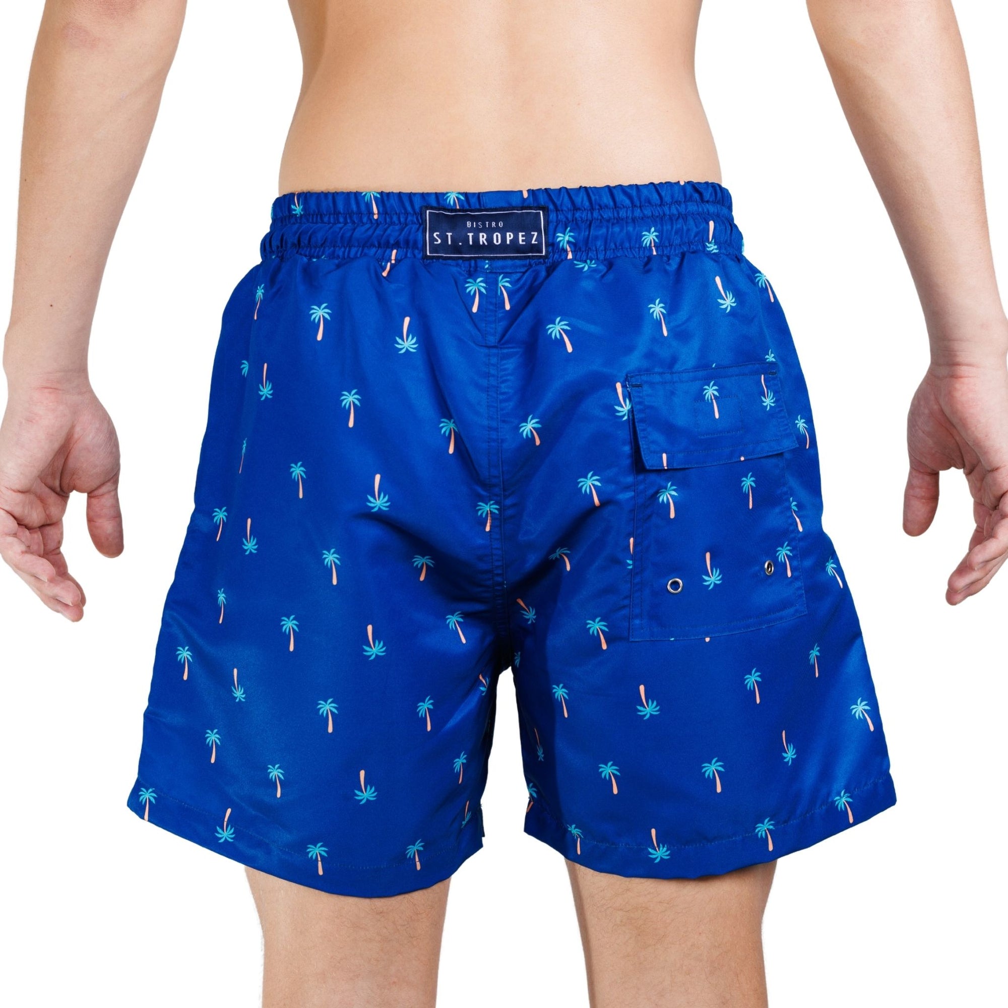 Palm Tree Board Shorts - Bistro StTropez