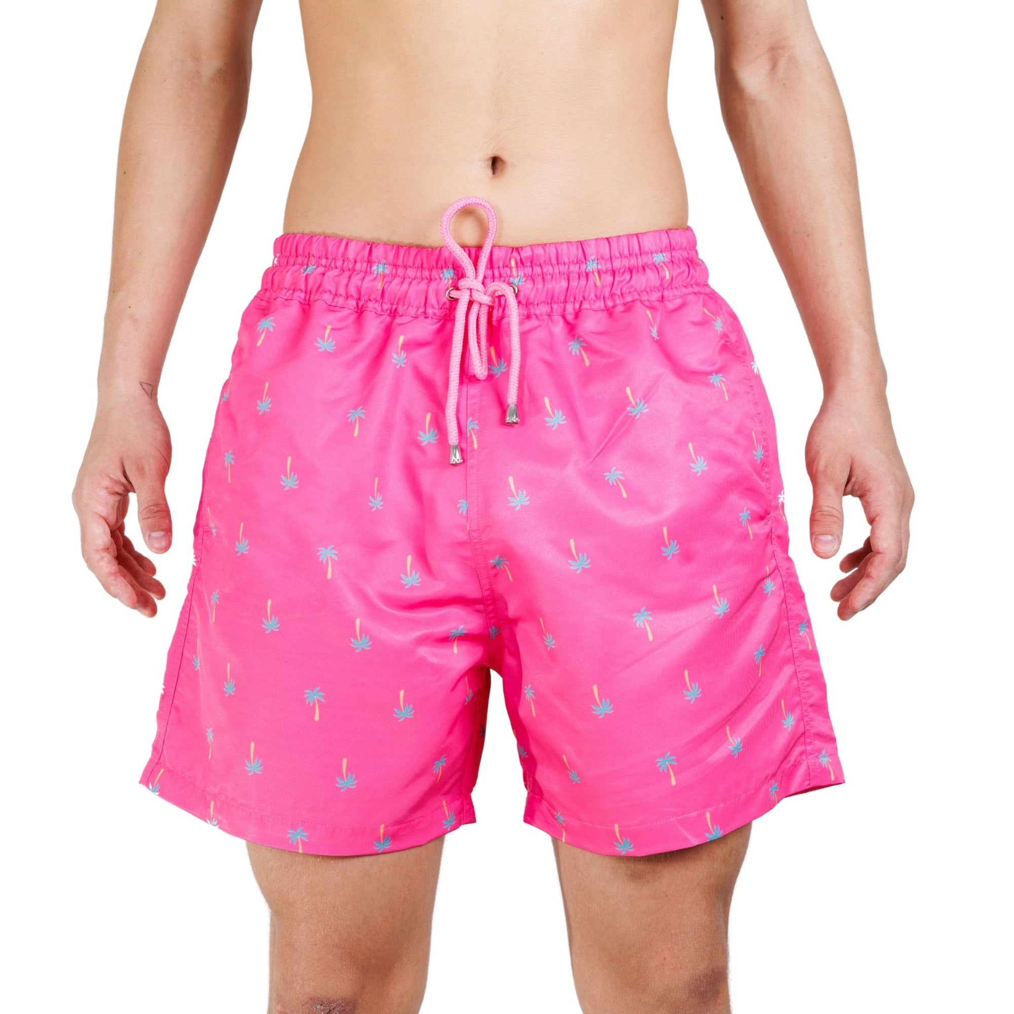 Palm Tree Board Shorts - Bistro StTropez