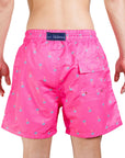 Palm Tree Board Shorts - Bistro StTropez