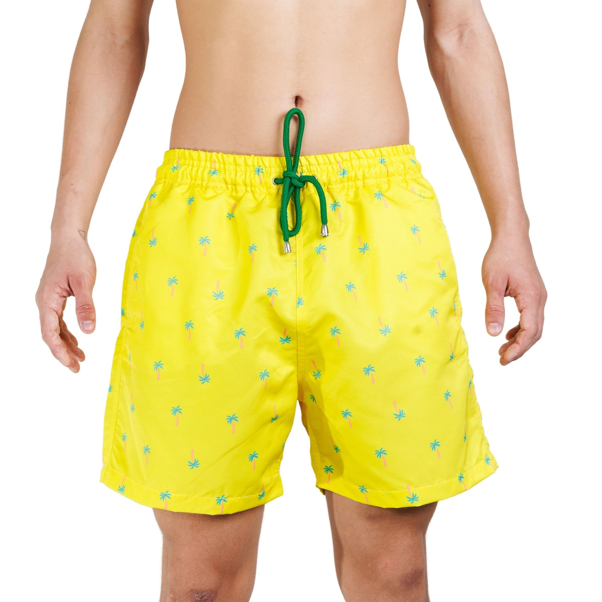 Palm Tree Board Shorts - Bistro StTropez