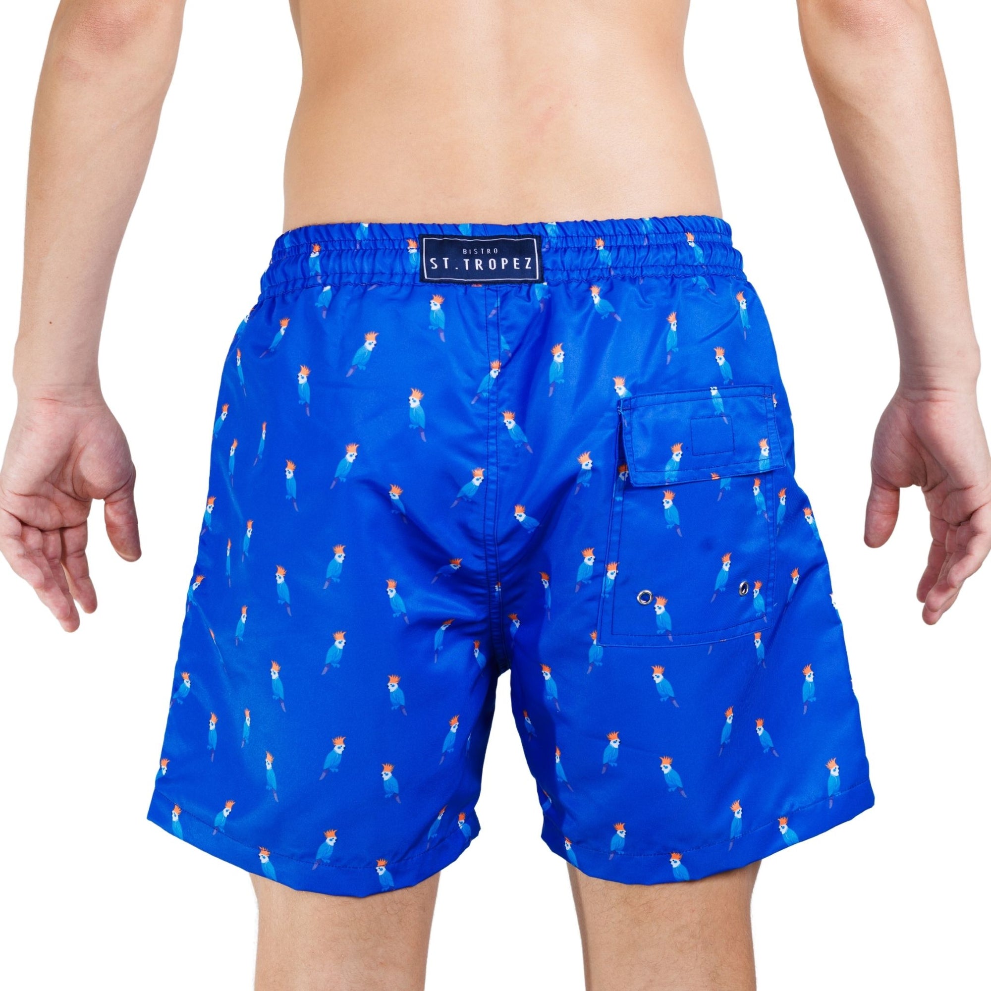 Parrot Board Shorts - Bistro StTropez