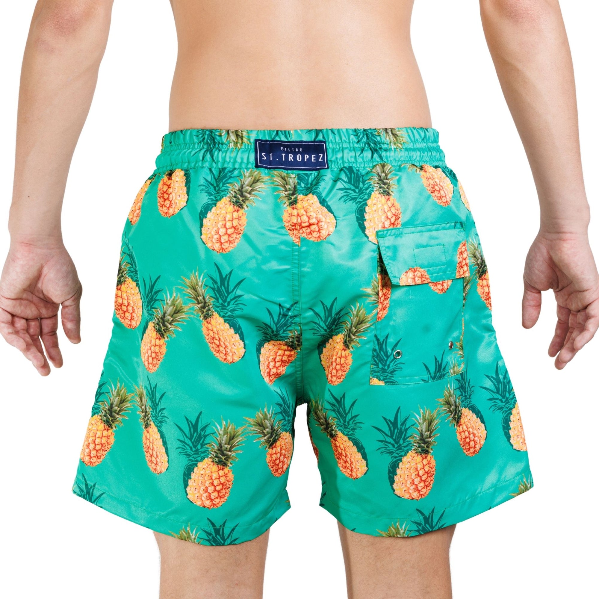 Pineapple Board Shorts - Bistro StTropez