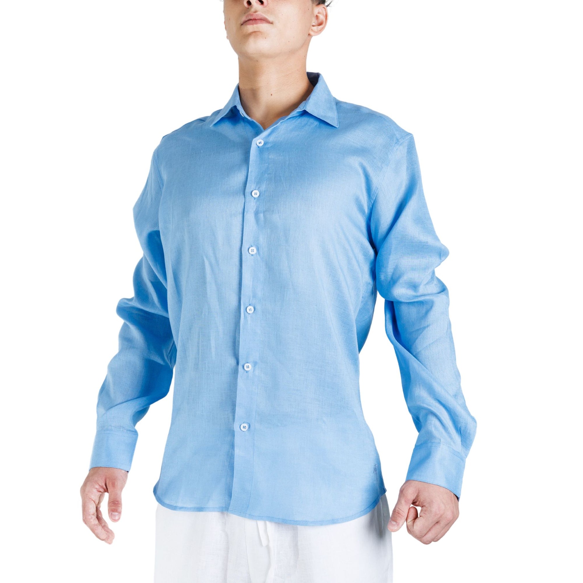 Linen Shirt Long Sleeve - Bistro StTropez