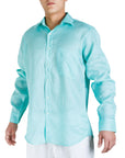 Linen Shirt Long Sleeve - Bistro StTropez