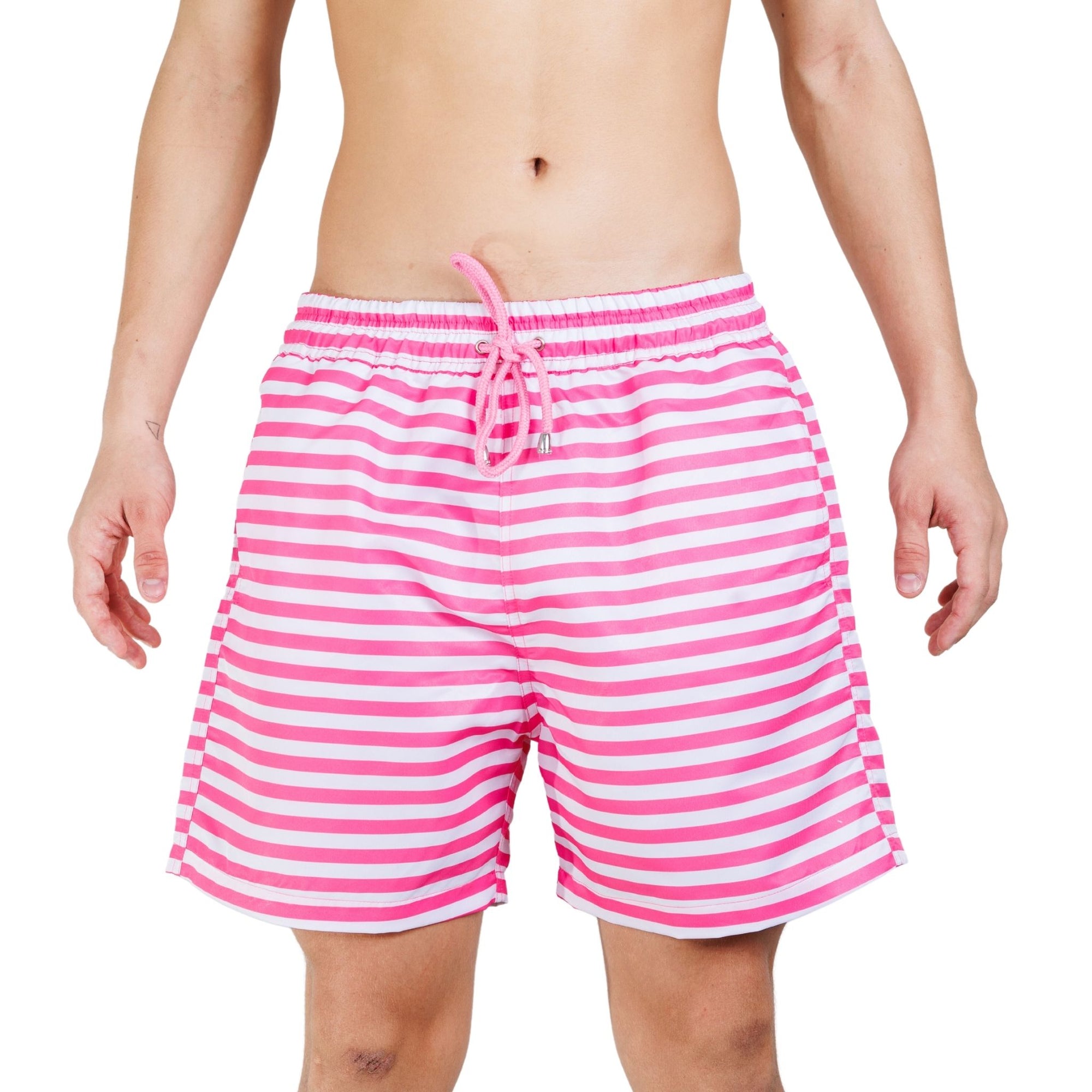 Horizontal Stripe Board Shorts - Bistro StTropez