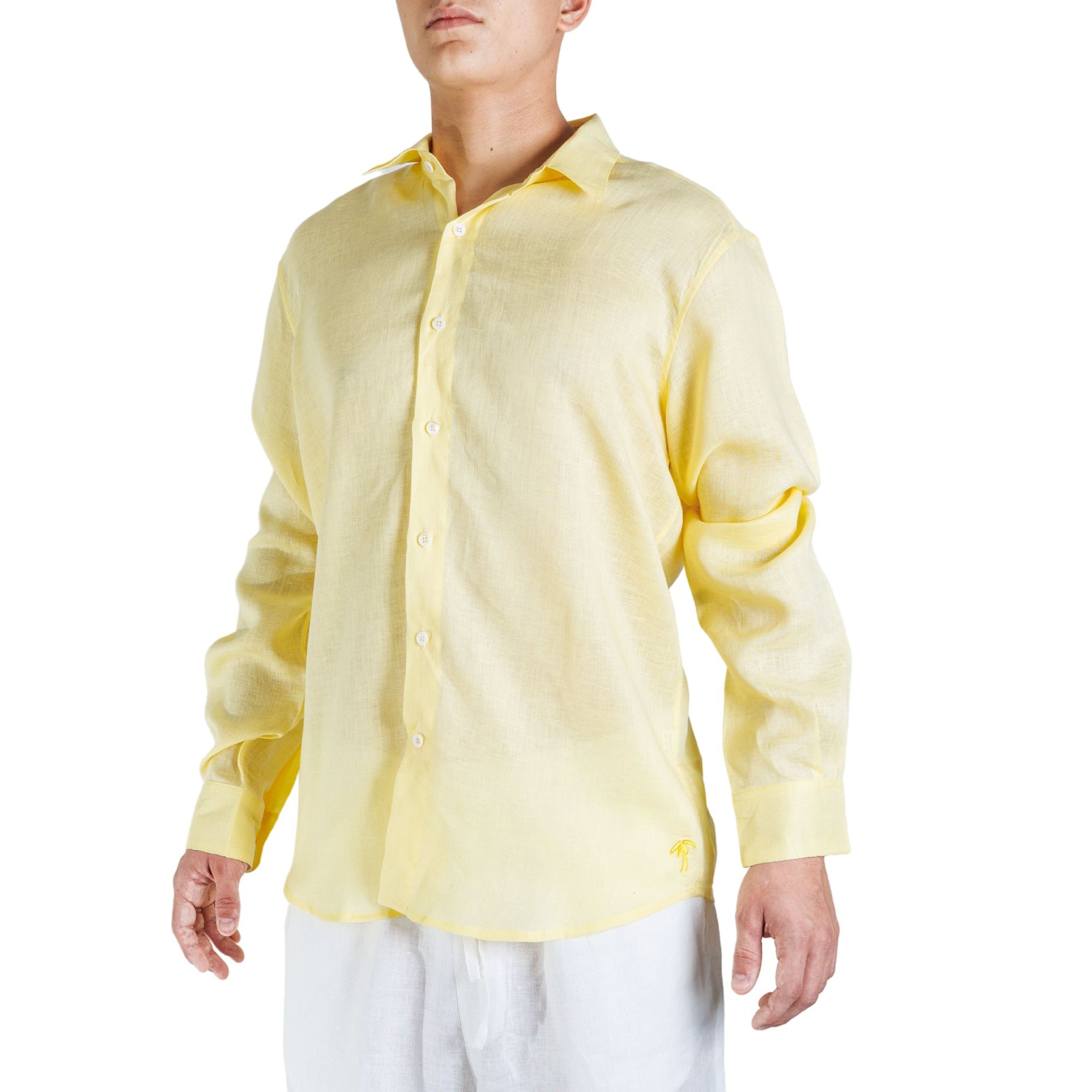 Linen Shirt Long Sleeve - Bistro StTropez