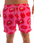 Lips Board Short - Bistro StTropez