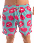 Lips Board Short - Bistro StTropez