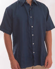 Linen Shirt Short Sleeve - Bistro StTropez