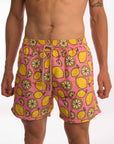 Lemon Slices Board Shorts - Bistro StTropez