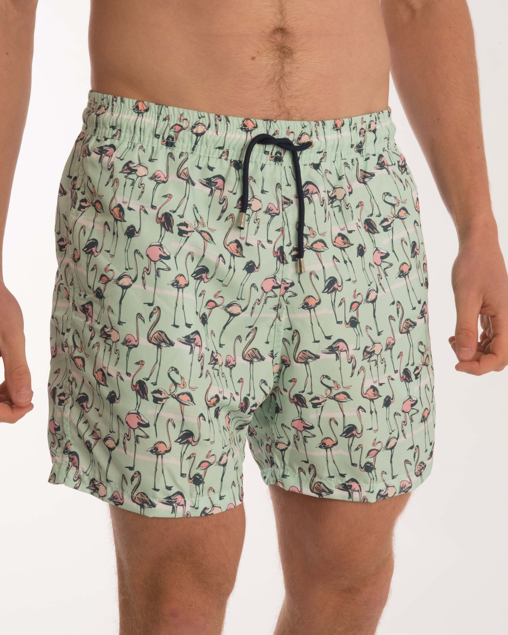 Flamingo Board Shorts - Bistro StTropez