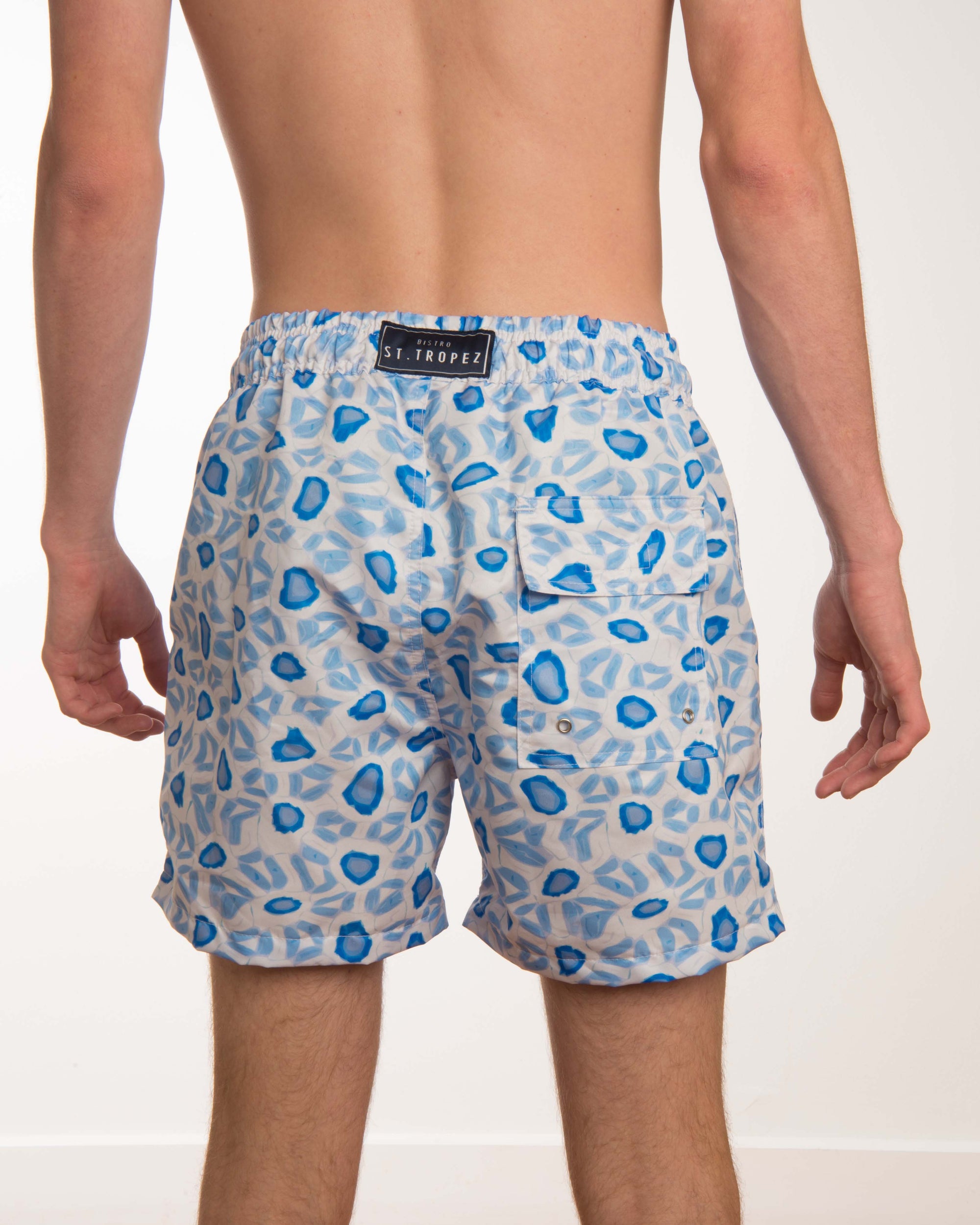 Floral Design Board Shorts - Bistro StTropez