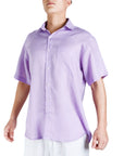 Linen Shirt Short Sleeve - Bistro StTropez