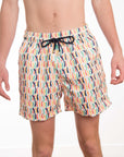 Odd Stripes Board Short - Bistro StTropez