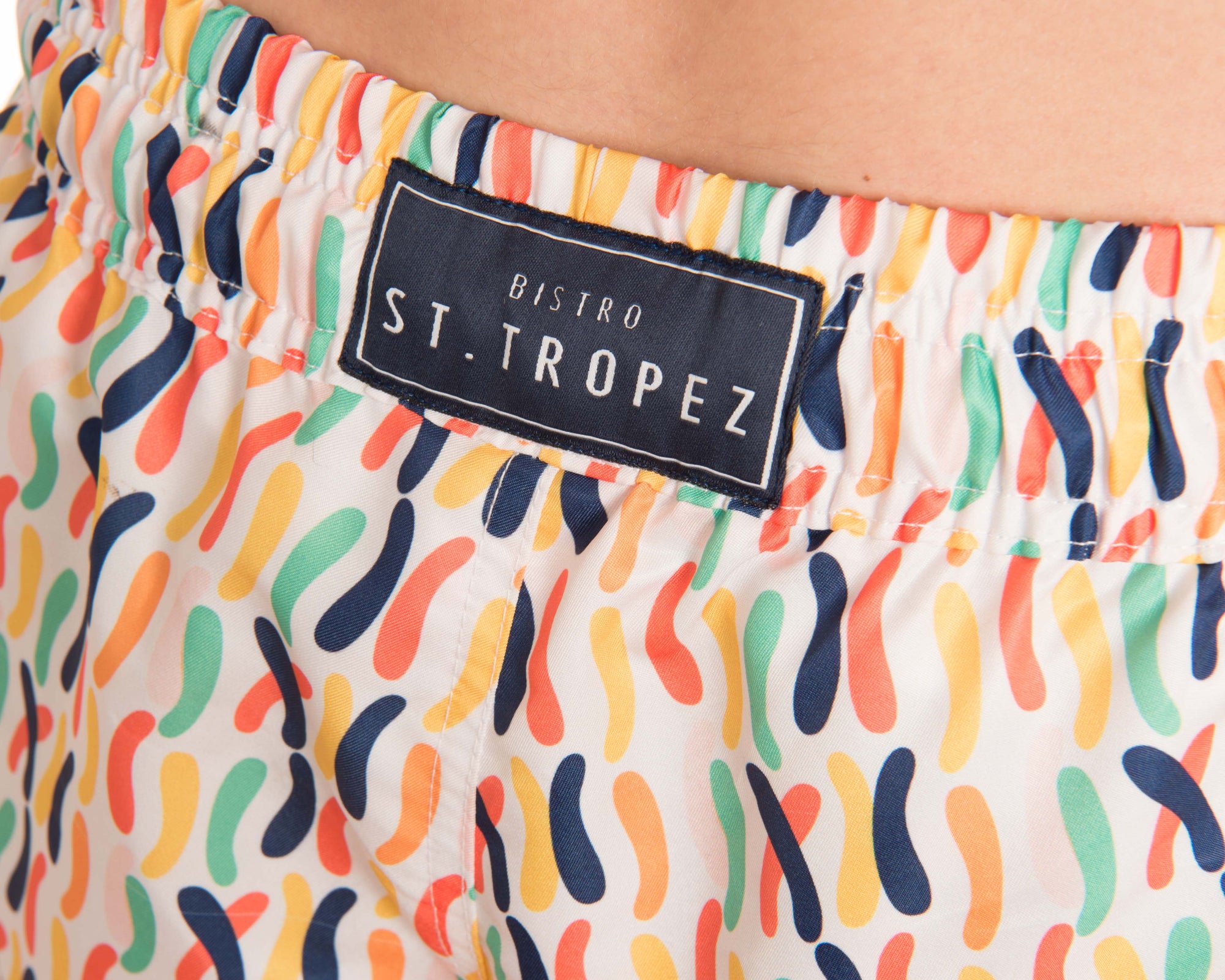 Odd Stripes Board Short - Bistro StTropez