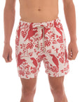 Bird Parrot Pattern Board Short (Limited Sizes) - Bistro StTropez