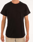 Plain Round Neck Tee - Bistro StTropez
