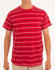 Medium Stripe Round Neck Tee - Bistro StTropez