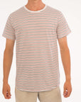 Small Stripe Round Neck Tee - Bistro StTropez