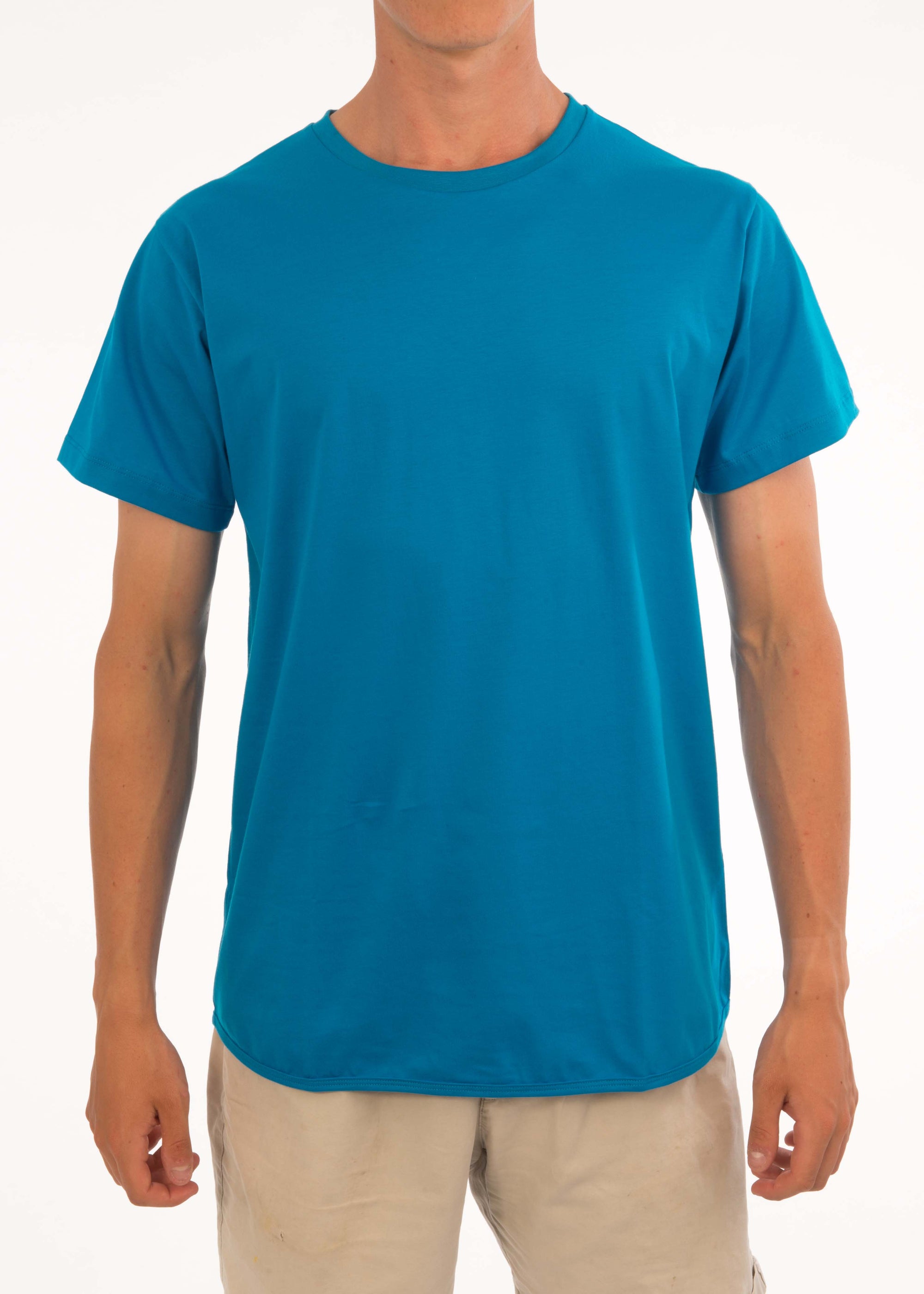 Plain Round Neck Tee - Bistro StTropez