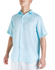 Linen Shirt Short Sleeve - Bistro StTropez