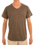 Plain V-Neck Tee - Bistro StTropez
