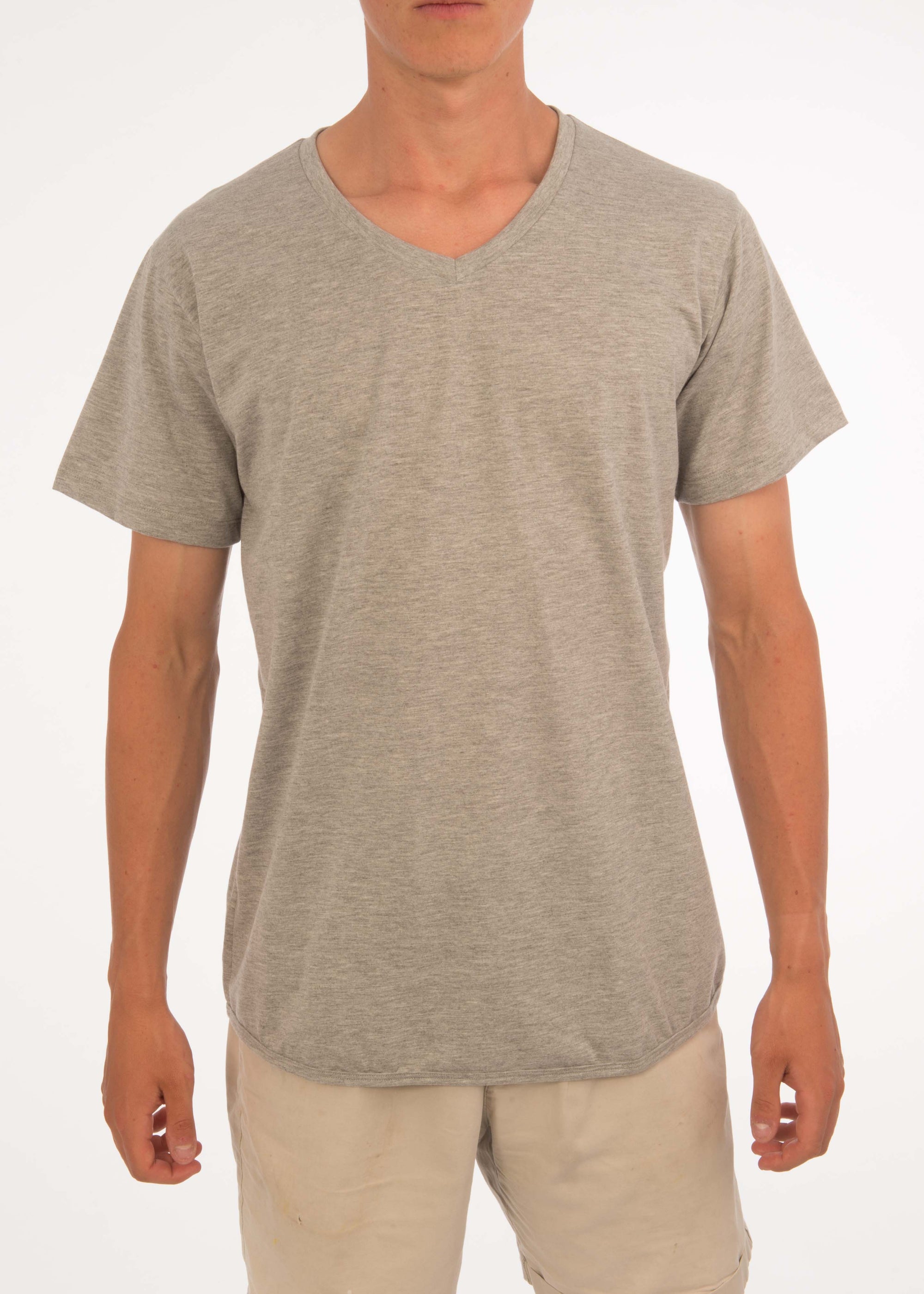 Plain V-Neck Tee - Bistro StTropez