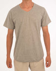 Plain V-Neck Tee - Bistro StTropez