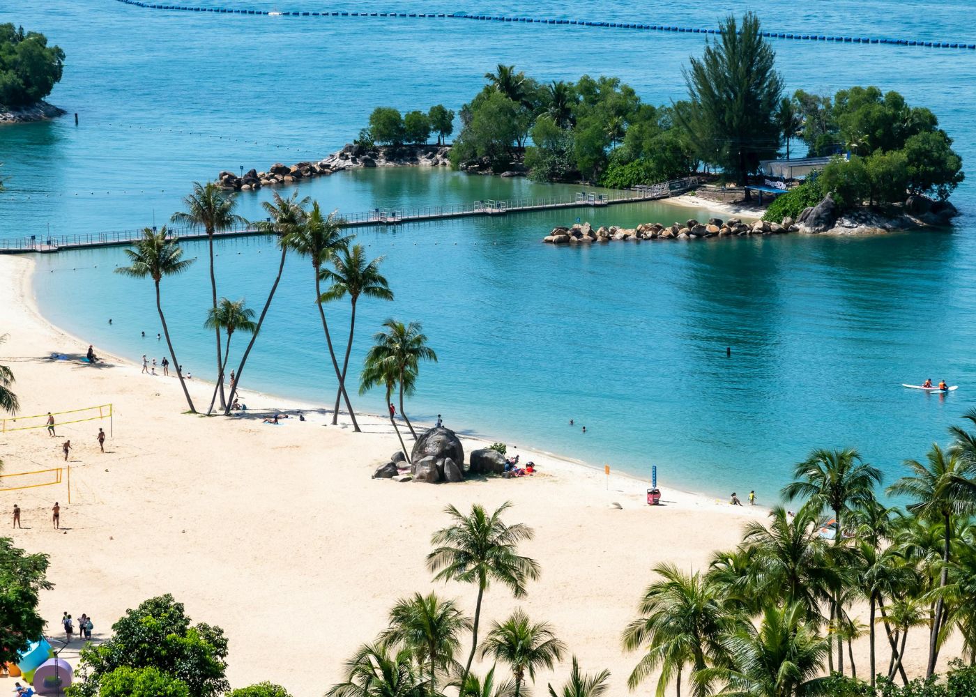 A Guide to the Best Beaches on Sentosa Island and the Perfect Swim Shorts