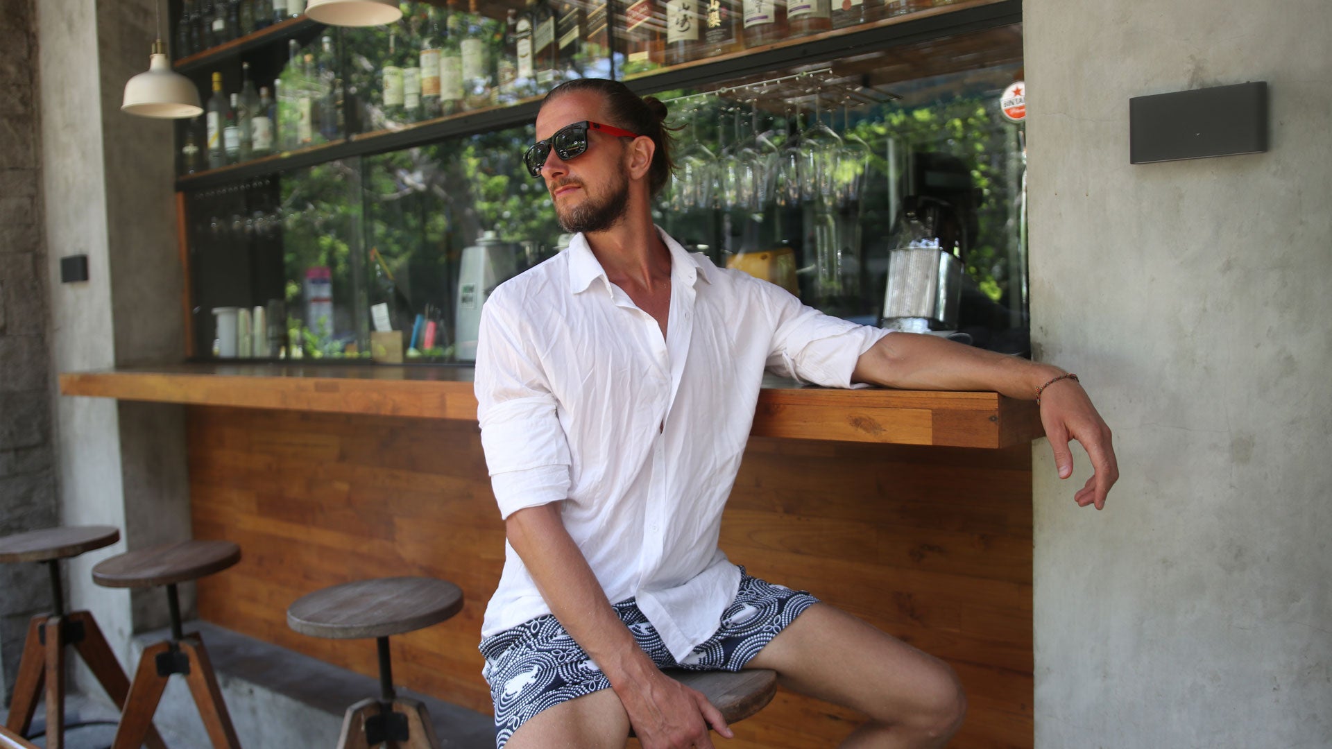 Styling Our Linen Shirts on Your Next Tropical Getaway