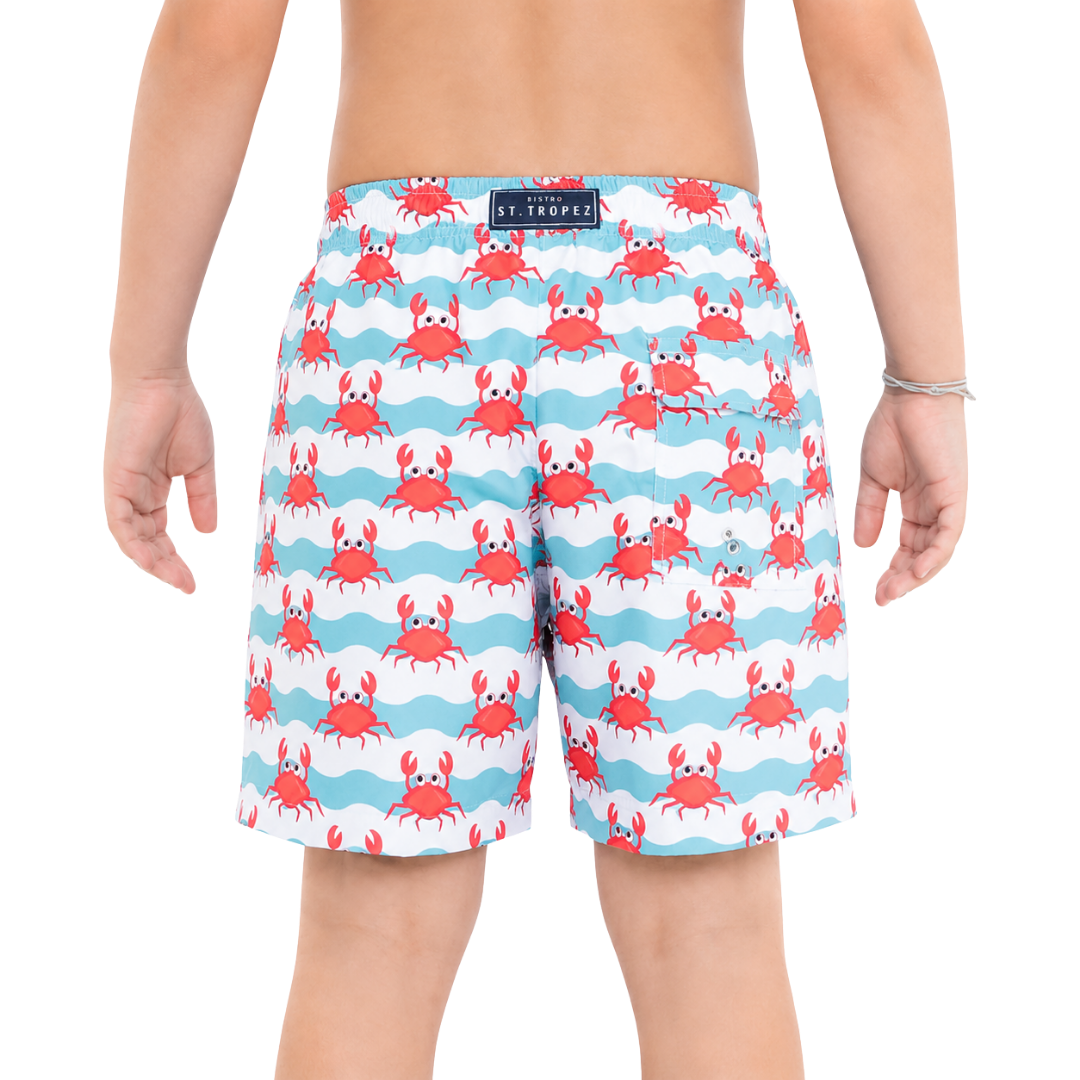 Crab Boys Board Shorts - Bistro StTropez