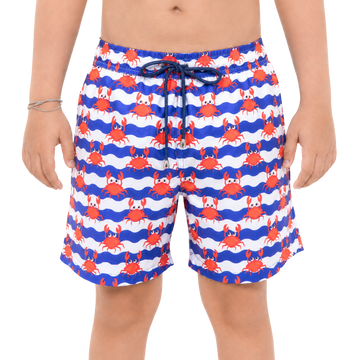crab boys boardshorts