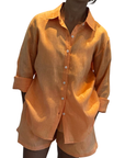 Linen Long Sleeve Shirt - Bistro StTropez