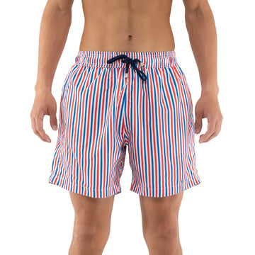 bistro stripe boardshorts