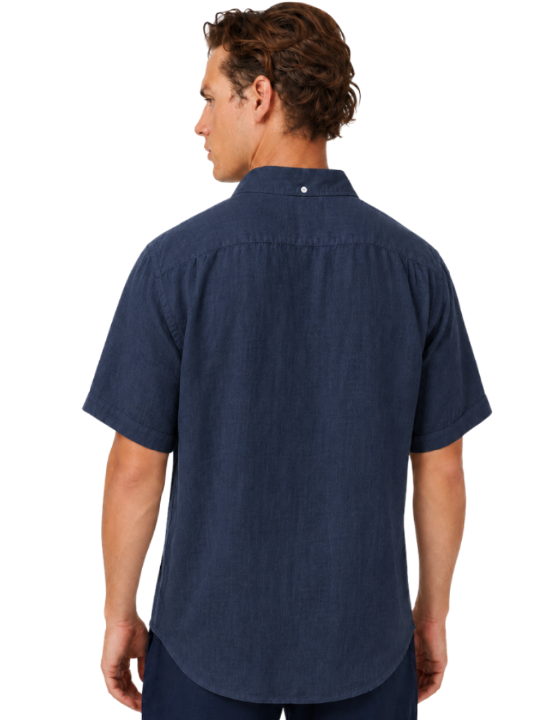 Linen Shirt Short Sleeve - Bistro StTropez