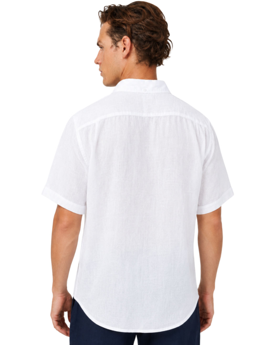 Linen Shirt Short Sleeve - Bistro StTropez