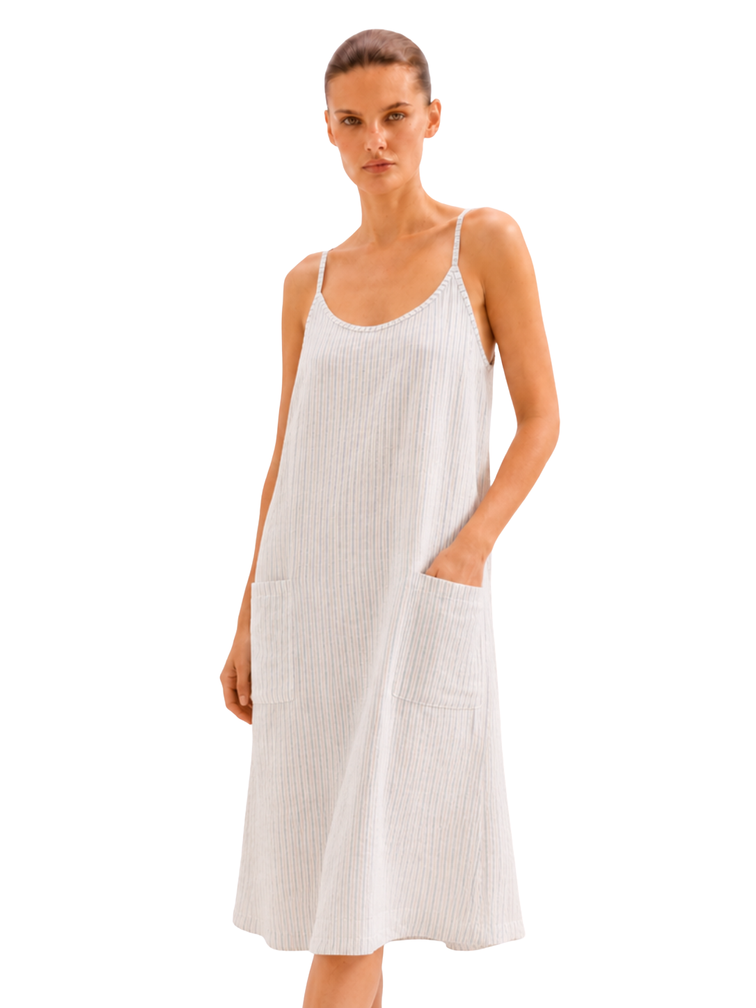 Stripe Dress - Bistro StTropez