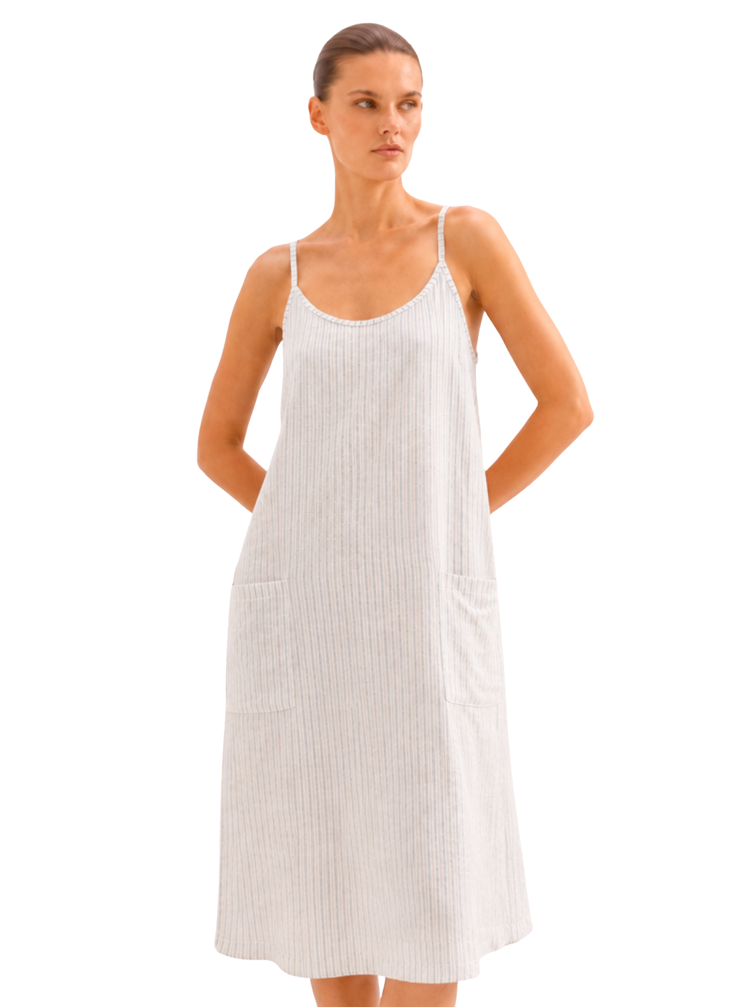 Stripe Dress - Bistro StTropez